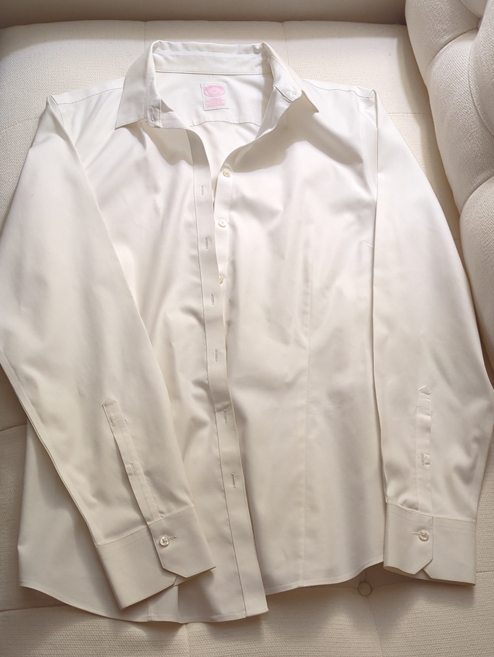 Brooks Brothers Crisp White Women's Dress Shirt